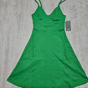 Women's Knit Skater Dress - Wild Fable Green SIZE . XS